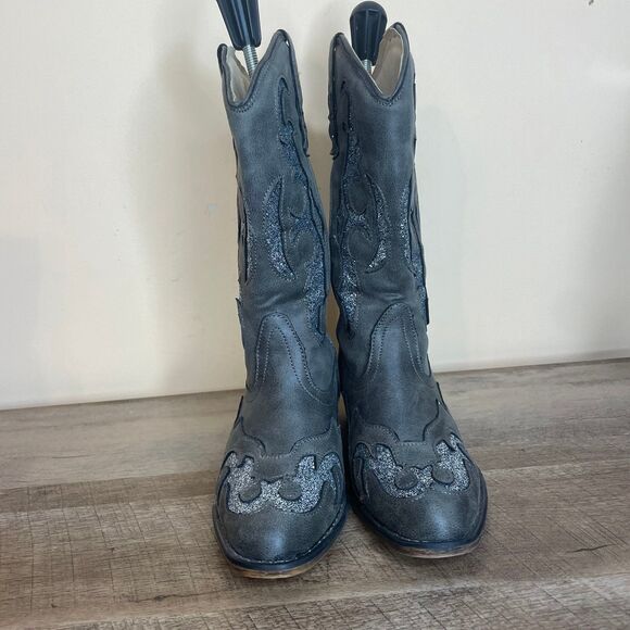 Jessica cline women’s boots western cowboy size 7 - Picture 4 of 8